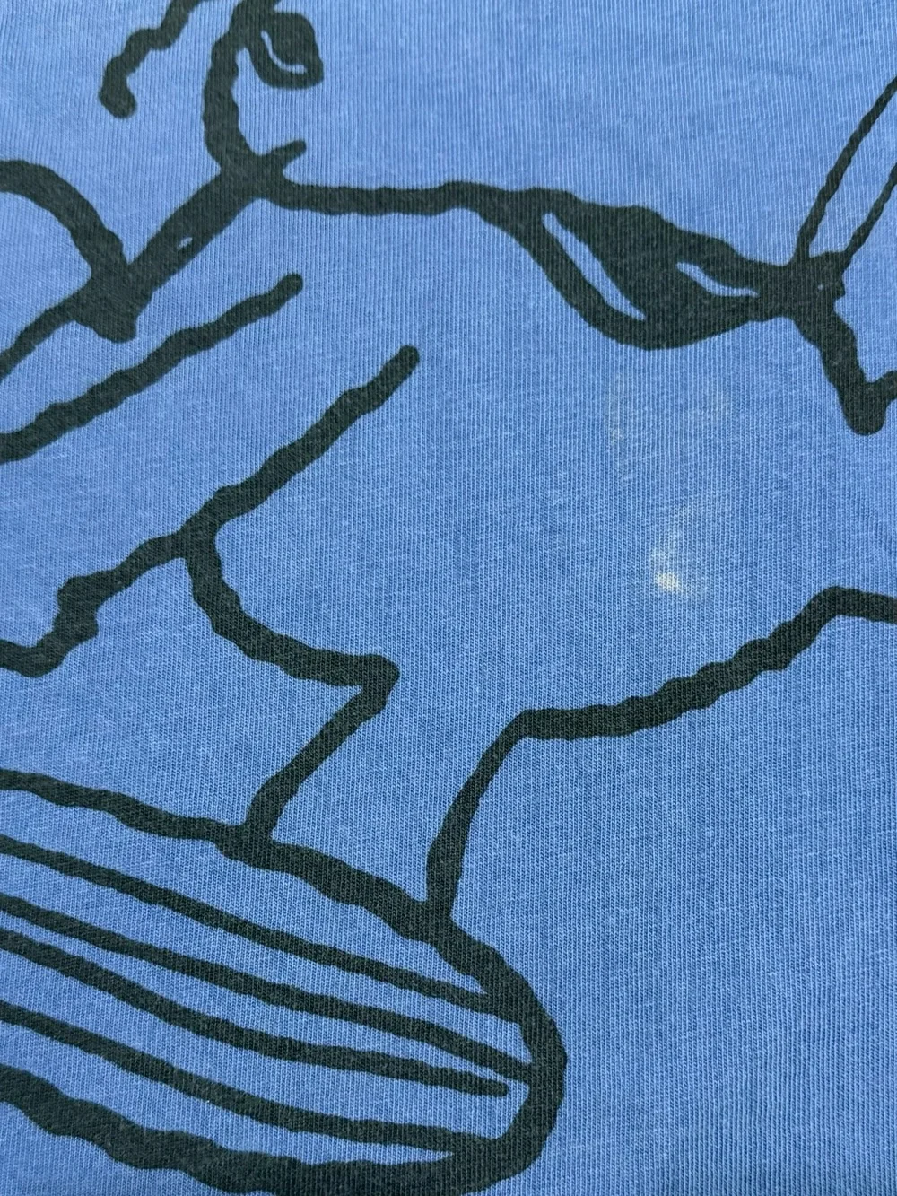 Levis used discoloration